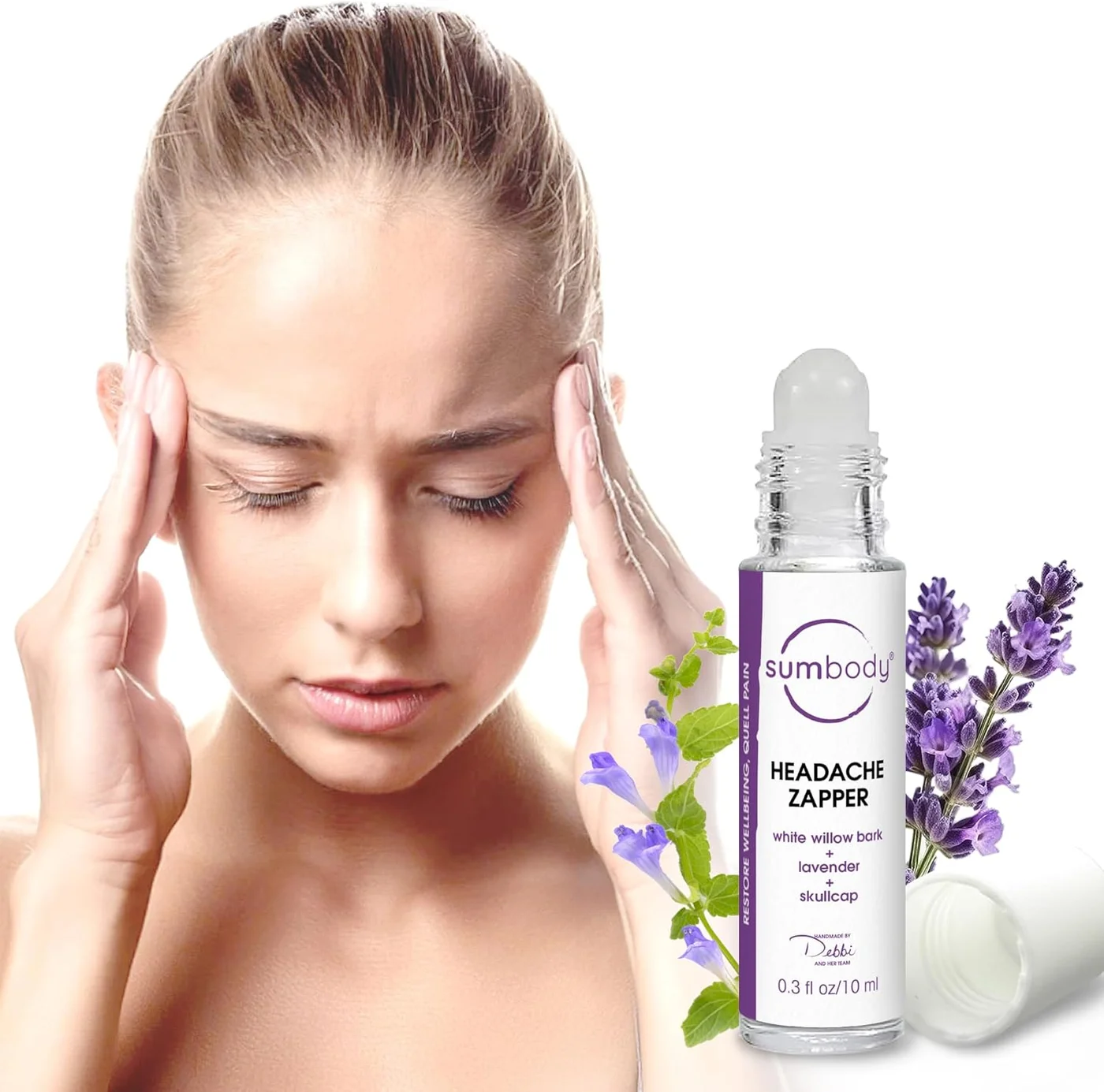 Sumbody Essential Oil Roller for Relaxation and Comfort (10 mL) oaykd