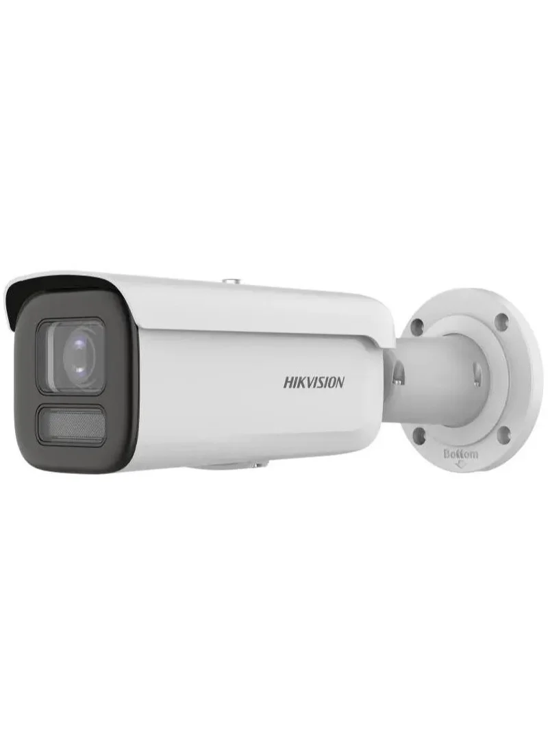 Premium 8MP Smart Hybrid Network Security Camera with Motorized Varifocal Lens and Full-Time Color Night Vision (White, 2.8-12mm Lens) 91lvp