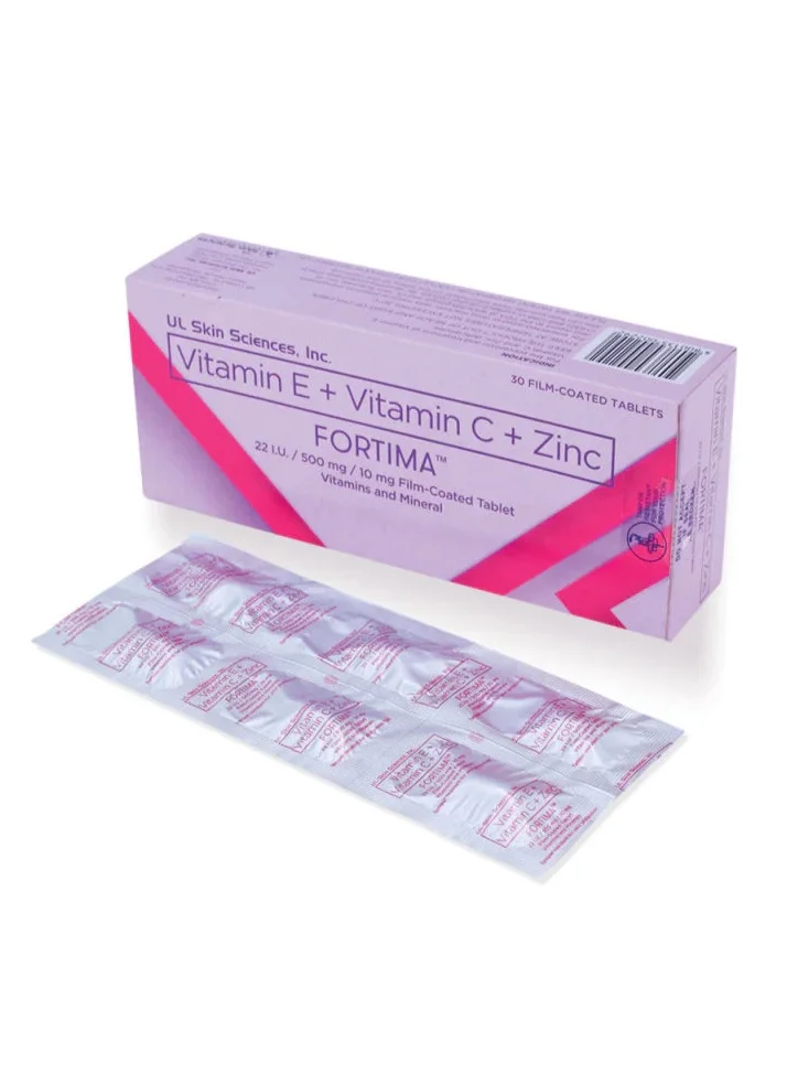 Fortima Multivitamin Supplement with Vitamin C E and Zinc (30 Tablets) igkbj