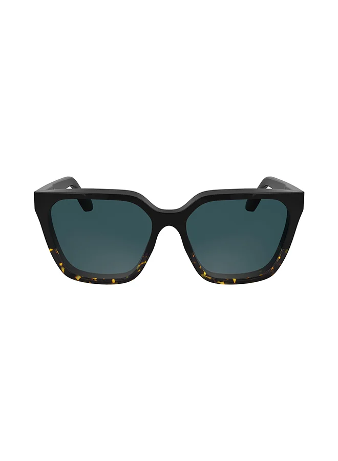 Premium Acetate Full Rim Sunglasses for Men and Women (Black/Havana, 57mm) 67zhw