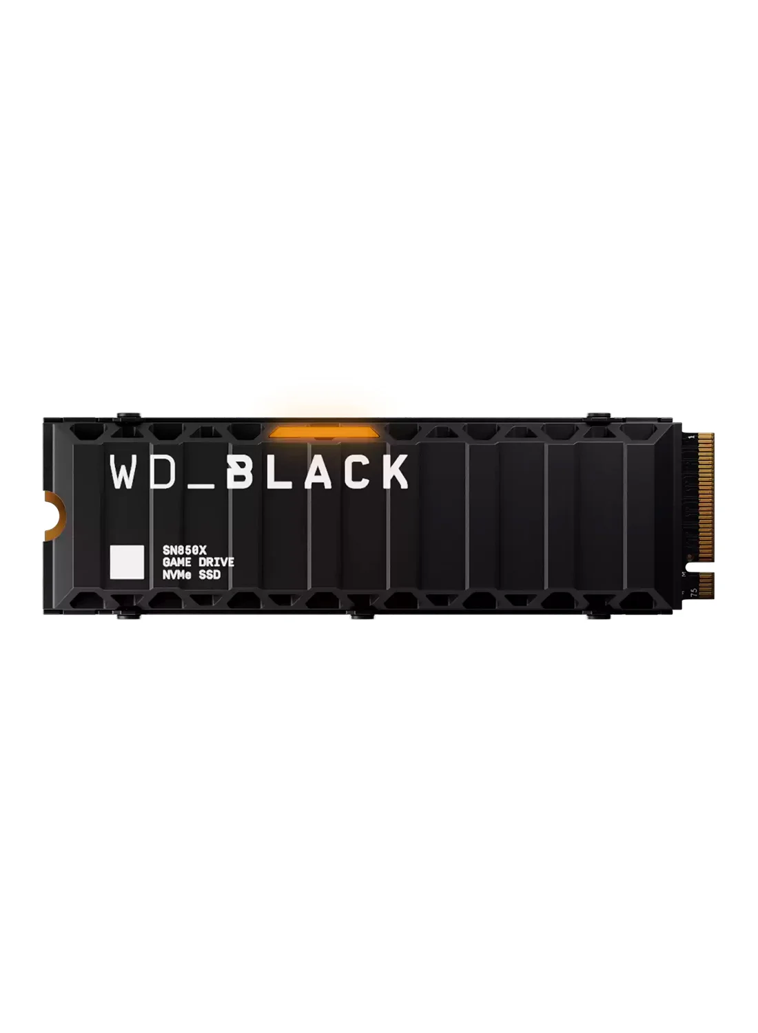 Premium NVMe PCIe 4.0 Gaming Internal SSD with Heatsink, High-Speed M.2 2280 Storage for PC and Console (4TB, Black) wrbf2
