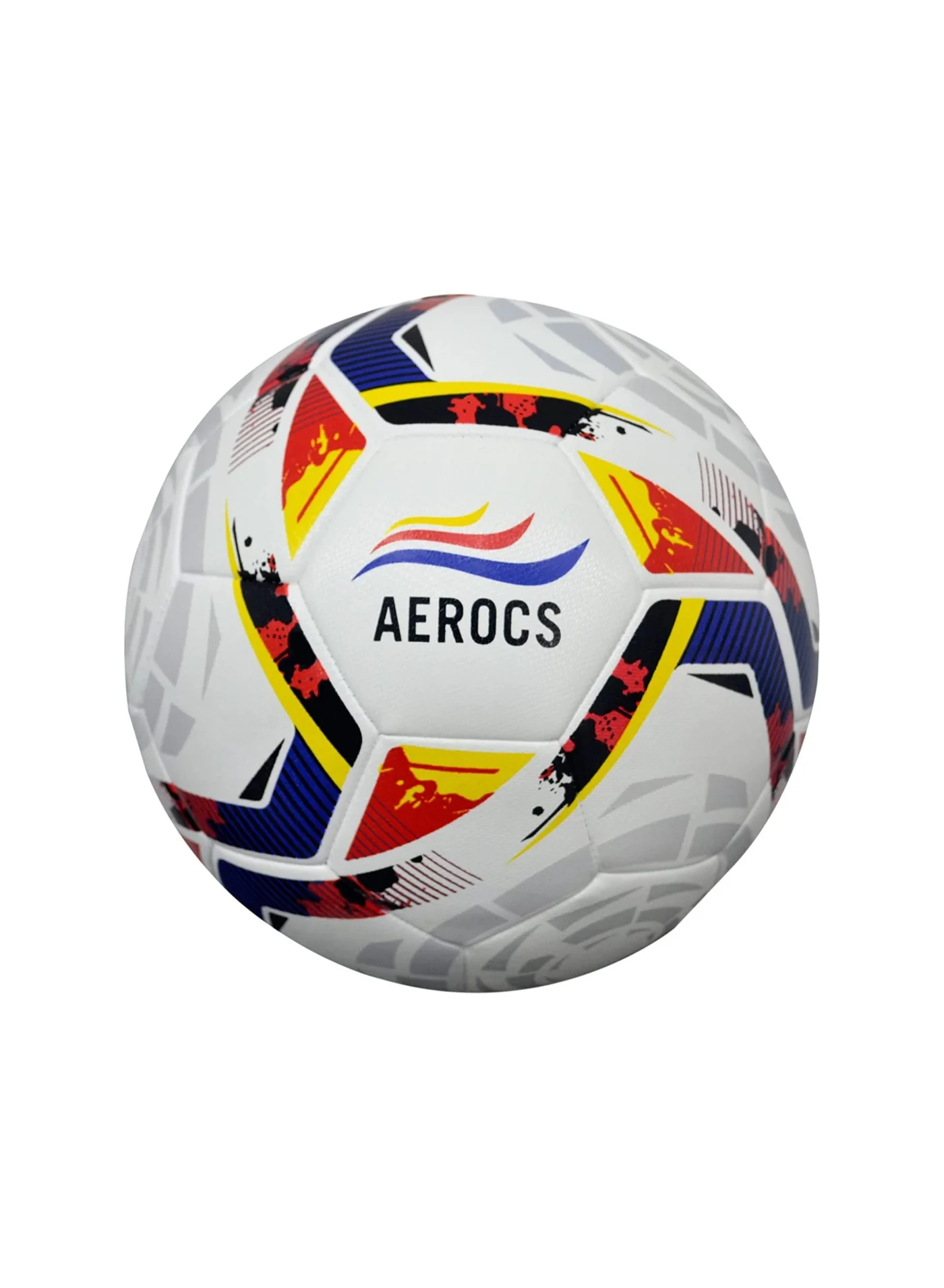 AEROCS Traditional Soccer Ball Premium Durable Training Football for Indoor and Outdoor Play (Size 4) 6atwr