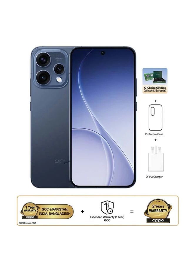 Premium 5G Smartphone 12GB RAM 512GB Storage Dual SIM Twilight Blue with Wireless Earbuds and Smartwatch Set 9rhqx