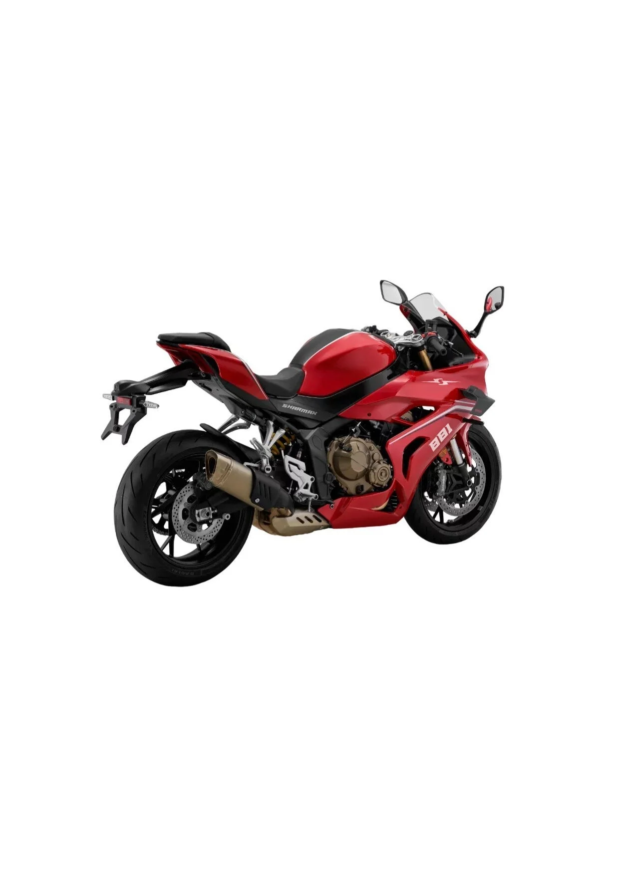 SHARMAX GP 881 Ultra Super Sport Motorcycle (778cc, 4-Cylinder Liquid-Cooled Engine, 95 HP, ABS, TFT Display) fmu4z