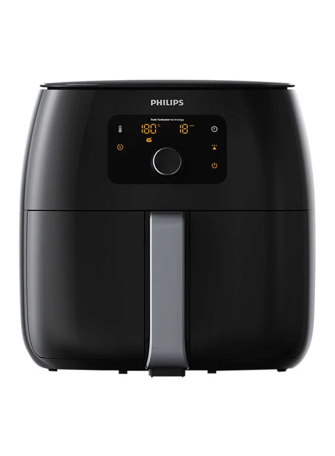 Professional Digital Air Fryer High-Capacity Countertop Cooking Appliance (Black/Grey, 2225 W) fbzdr