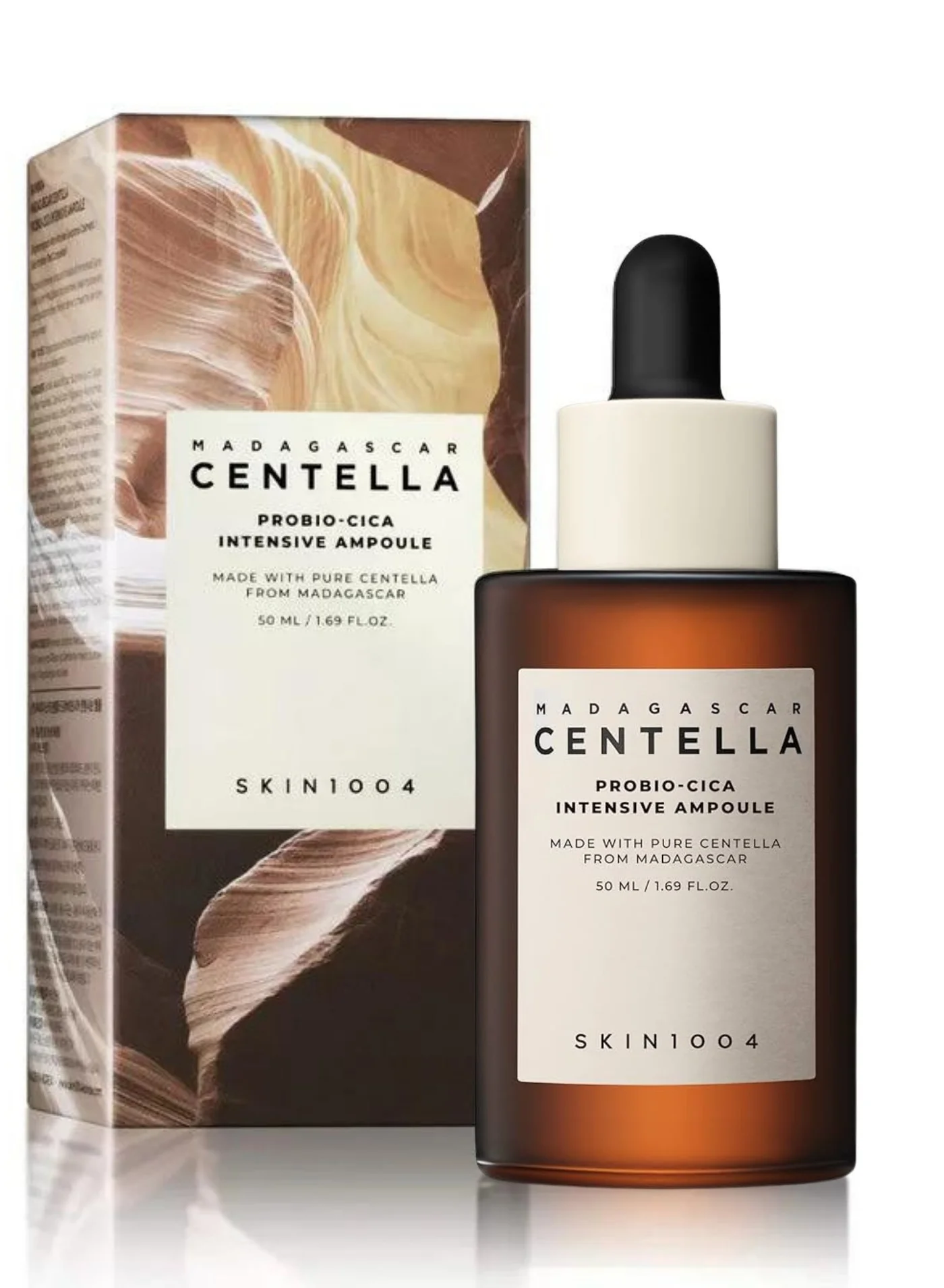 SKIN1004 Madagascar Centella Probio-Cica Intensive Ampoule (Premium Soothing & Barrier Repair Formula, 50 mL) aeotm