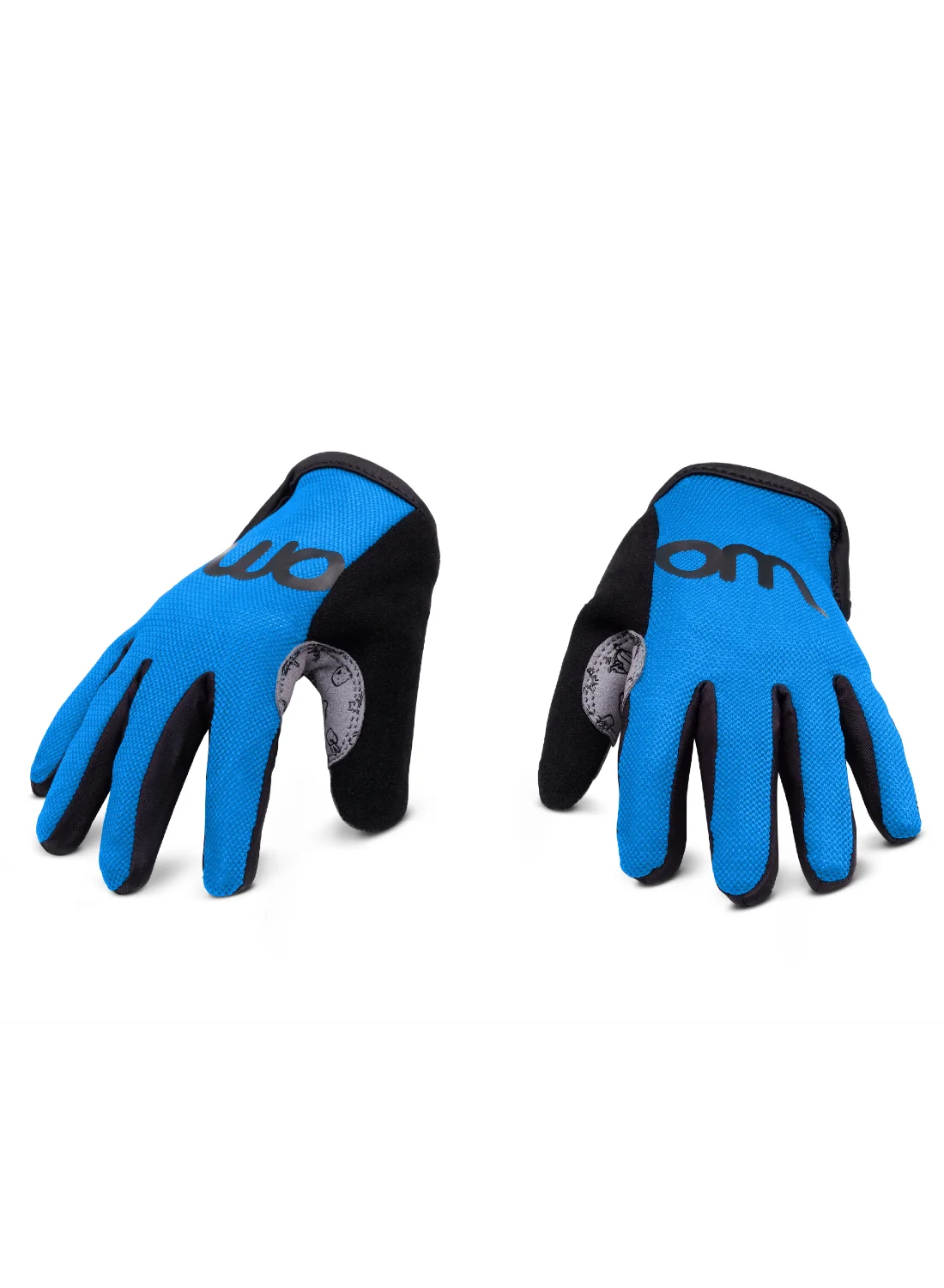 Premium Kids Cycling Gloves Breathable Mesh Padded Palm for Enhanced Grip and Control (Sky Blue, Size 7) 7c03x