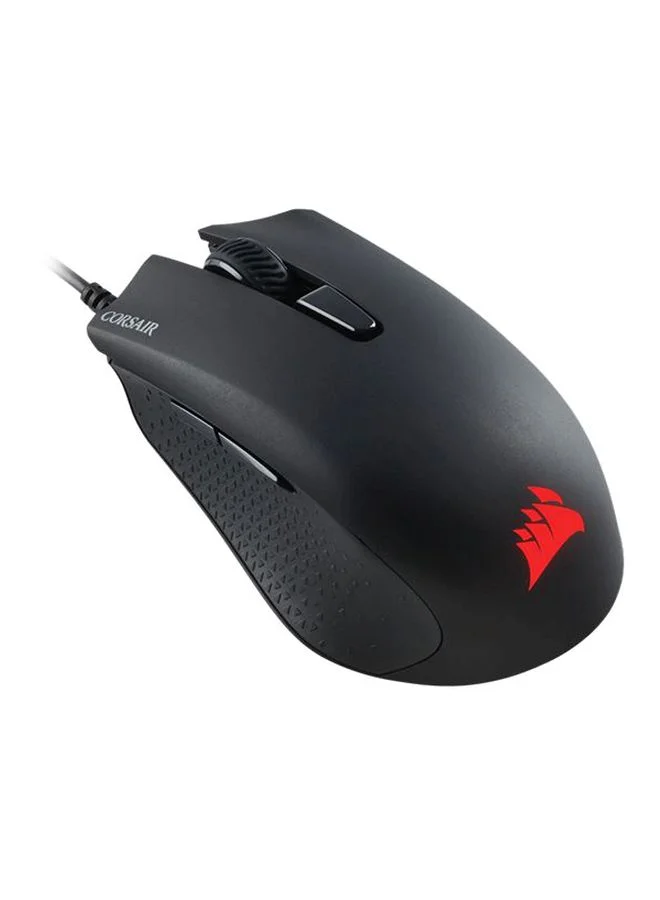 Premium Wired RGB Gaming Mouse Ergonomic High-Precision Optical Sensor (Black, 1 Unit) cl5pa