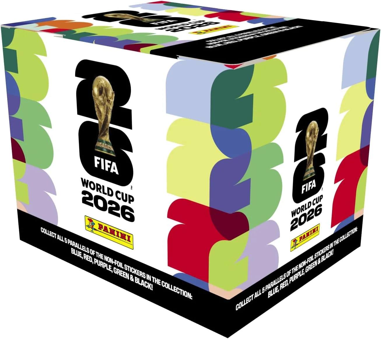 Panini 2026 FIFA World Cup Sticker Collection Box (50 Packs, Official Trading Stickers) 0y7z9