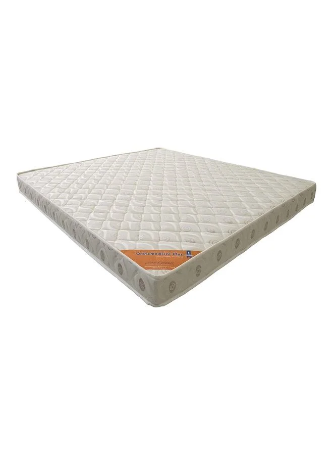 Premium Orthopedic Foam Mattress (White, 120 x 200 x 10 cm) Supportive Sleep Surface for Home y67oe