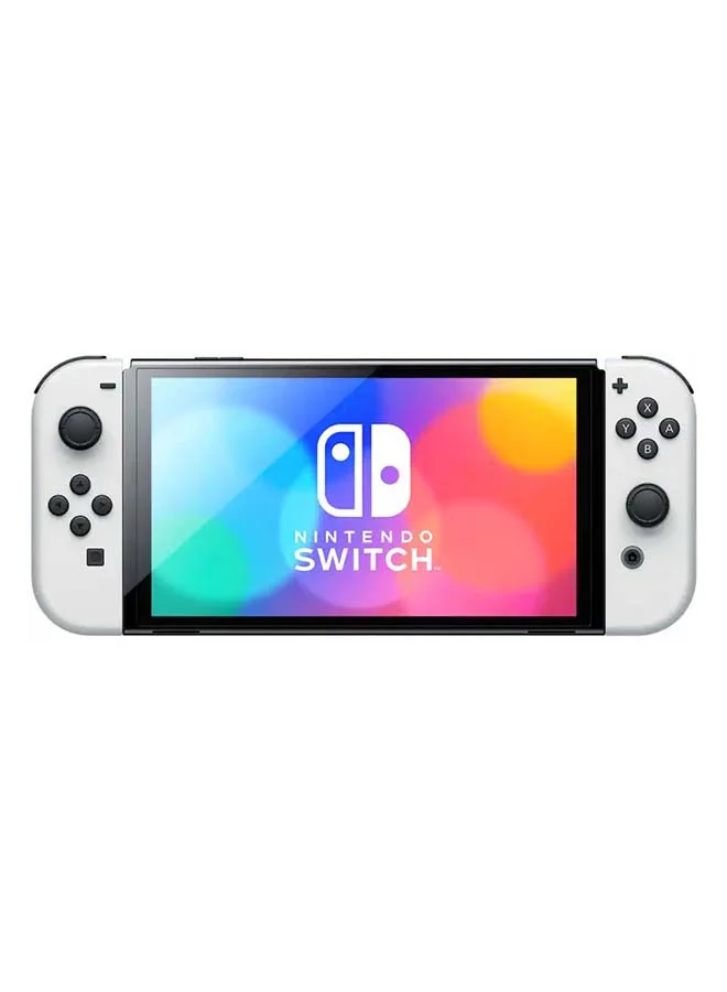 Handheld Gaming Console Controller for OLED Model (Premium Ergonomic Design, Black) 0rm9l