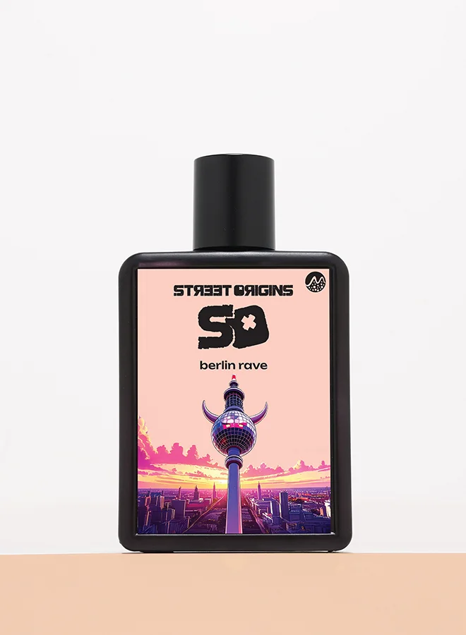 STREET ORIGINS Berlin Rave Mars Eau De Parfum Premium Fragrance for Men (75 mL) 6y2zl