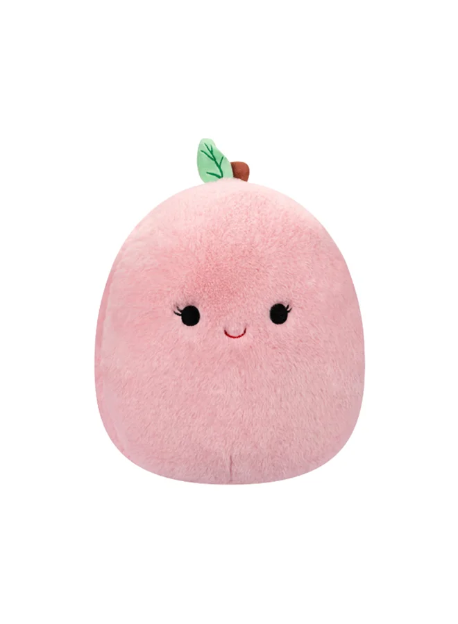 Fuzzamallows Phyllis Peach Plush Toy Soft Stuffed Animal Premium Huggable Pillow for Kids (Multicolor, 30 cm) wv21k