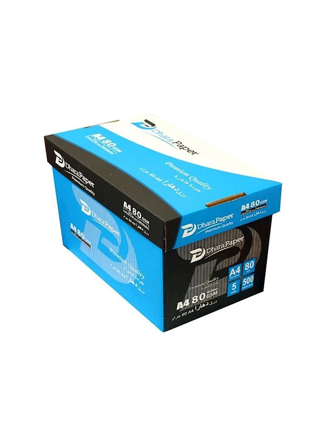 Dhara Premium A4 Photo Copy Paper (5 Pack, 21cm x 29.7cm) v5fhg