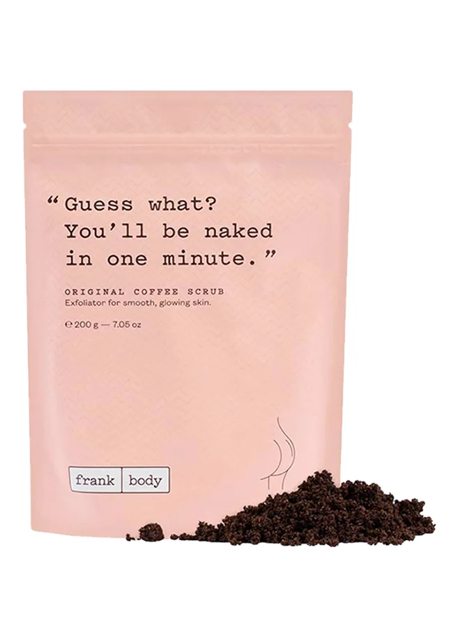 Premium Coffee Body Scrub Exfoliating Treatment for Smooth Skin (Brown, 200g) d7qf9