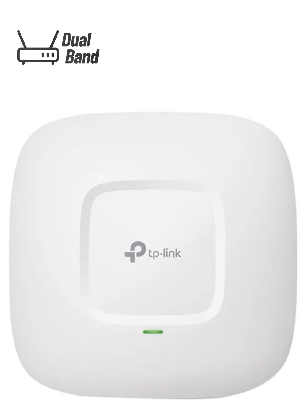 Premium AC1750 Wireless Dual Band Gigabit Ceiling Mount Access Point High-Speed Networking (White) k09aj
