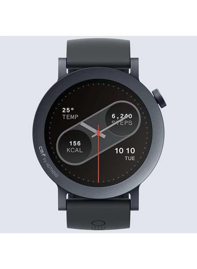 CMF by Nothing Watch Pro 2 Smartwatch with 1.32-inch AMOLED Display, Built-in GPS, Bluetooth Calling, and 120 Sports Modes (Dark Grey) 3j3ef