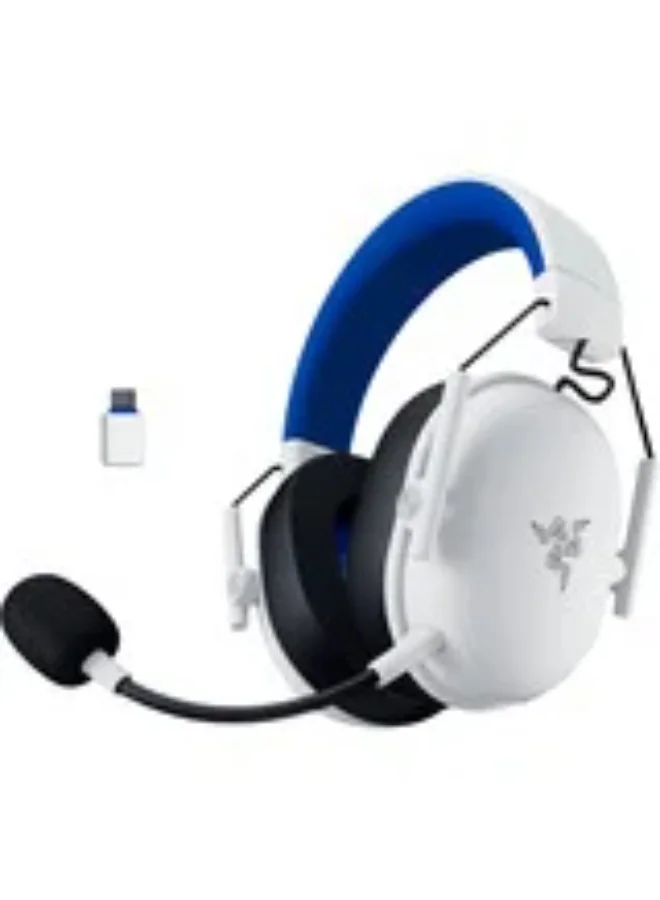 Premium Wireless Gaming Headset Multi-Platform Connectivity with 50mm Drivers and Long-Lasting Battery (White) ewtq6