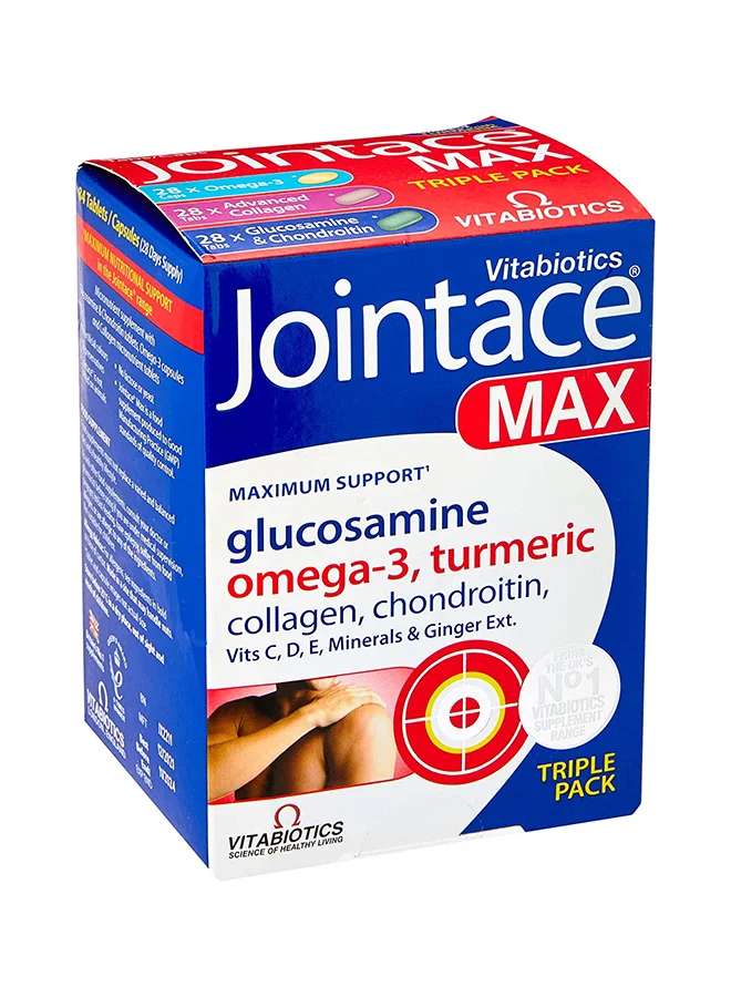 Vitabiotics Jointace Max Triple Action Joint Support Supplement (84 Tablets) sbzzd