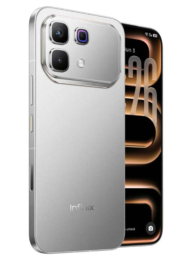 Infinix Note 60 Pro 5G Smartphone 12GB RAM 256GB Dual SIM (Mist Titanium, 6.78 inch) 7zv7e