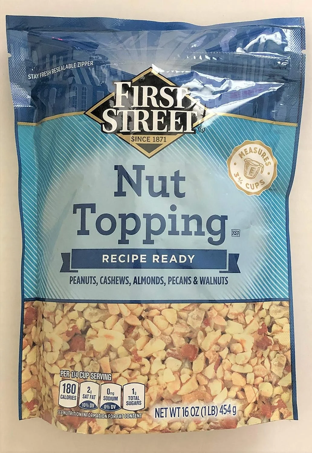 SUPOOBE Nut Topping Premium Crunchy Mix for Desserts and Baking (454g) iu3i8