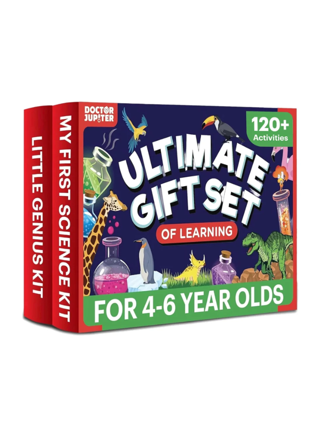 Doctor Jupiter STEM Learning Science Kit Set (Educational Activity Bundle for Kids, 4-6 Years) 05ugo