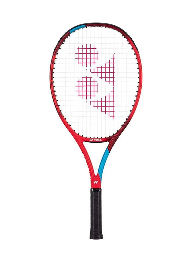 Premium Graphite Tennis Racket 25-Inch Junior Performance Frame (Tango Red, 240g) xd8kk