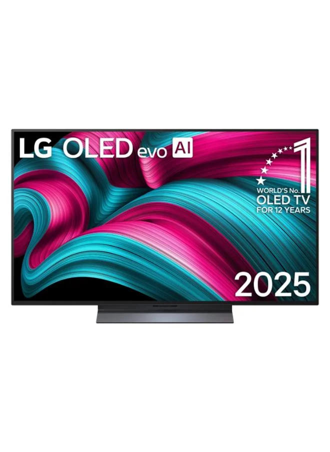 Premium 48-Inch 4K OLED Smart TV Ultra-HD Display with AI Processor and Magic Remote (Black, 122 cm) rzghk