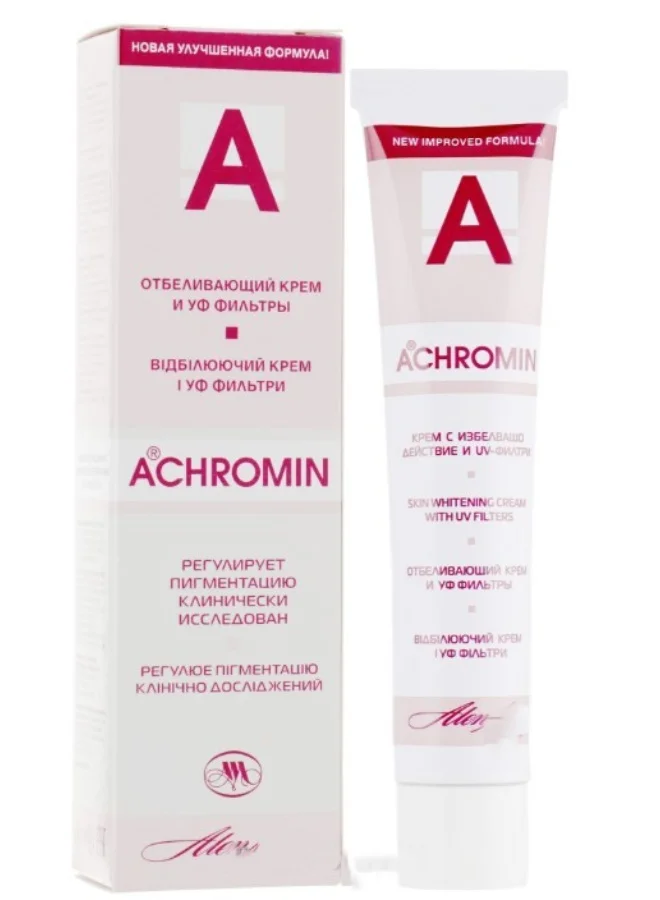 Achromin Brightening Face Cream for Uneven Skin Tone and Dark Spots (45 mL) ovq8w