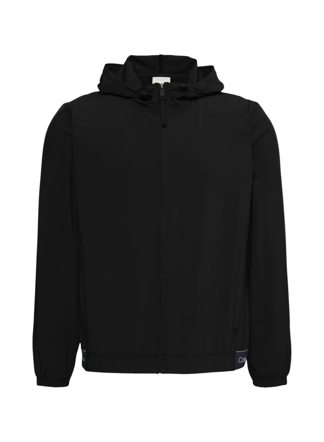 Premium Lightweight Windbreaker Jacket Water-Resistant Outdoor Sportswear (Black, Large) n2r7k