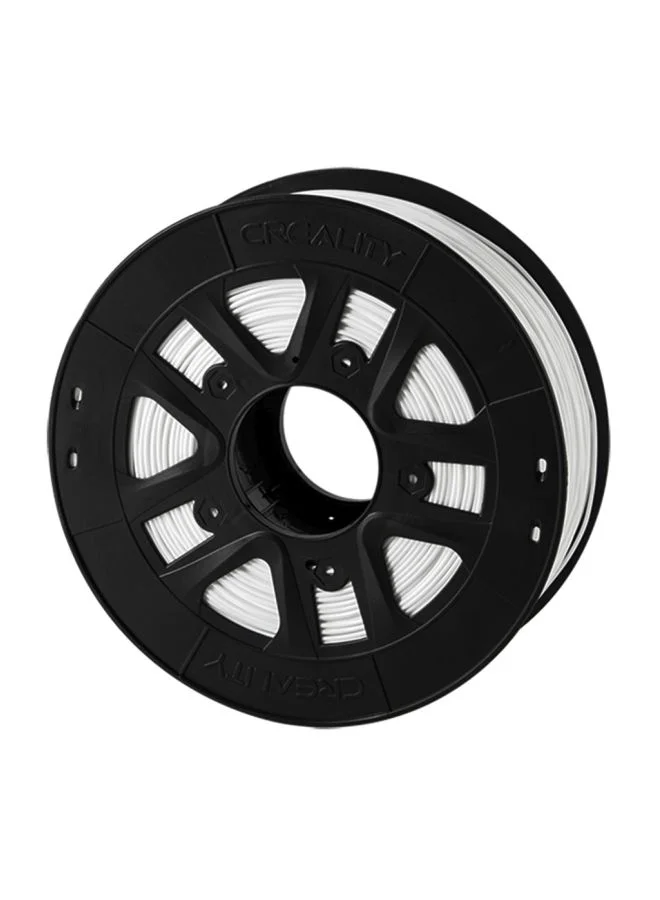 Premium PLA 3D Printing Filament High-Precision Material (White, 1 kg) a25zs