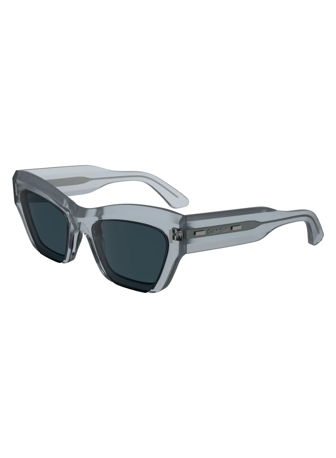 Premium Full Rim Acetate Sunglasses for Women (Light Azure, 53mm) l25nf