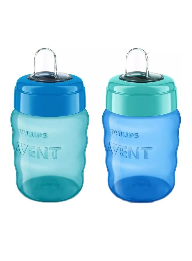 Premium Spout Cup for Toddlers Easy-Grip Training Cup (207 mL) l2e4k