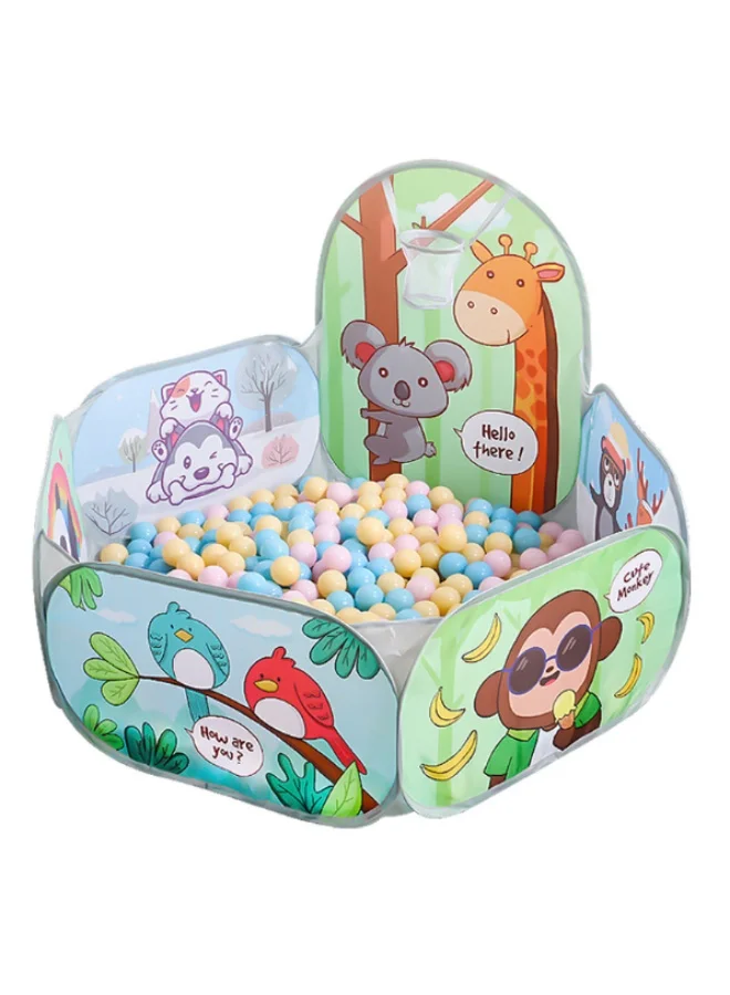 Arabest Foldable Animal Play Tent Indoor Outdoor Ball Pit (75 x 60 x 60 cm) 7x7s3