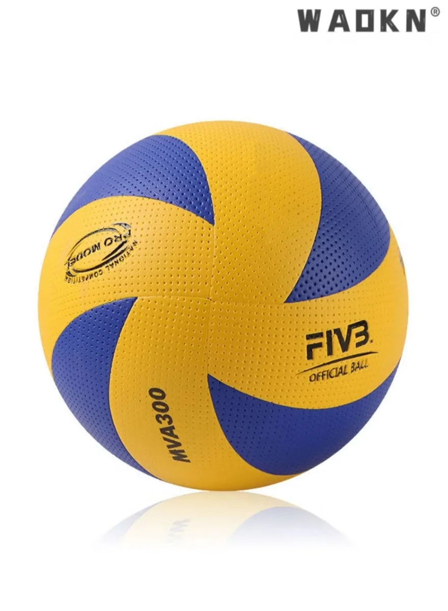 WAOKN Soft Touch Volleyball Official Size 5 Premium Machine Sewn Ball for Indoor Outdoor Beach Training (Size 5) uet9e