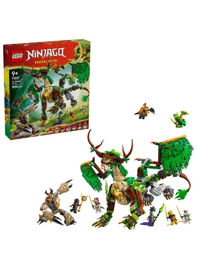 Building Blocks Dragon of Life Ninja Action Figure Set (Premium Plastic Construction, 1050 Pieces) a2ij8