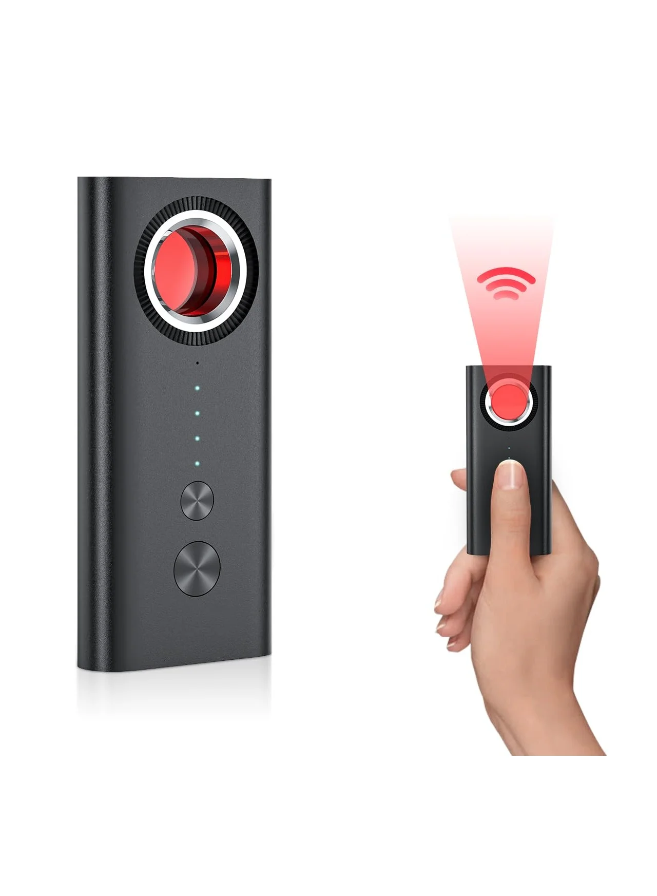 SYOSI Portable Hidden Camera Detector and GPS Tracker Scanner (5 Sensitivity Levels, Compact Design) zxo2l