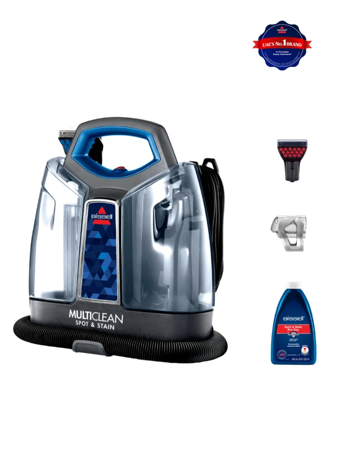 Portable Carpet and Upholstery Cleaner with Heat Technology (Black/Blue, 1.1 L) lo6e2