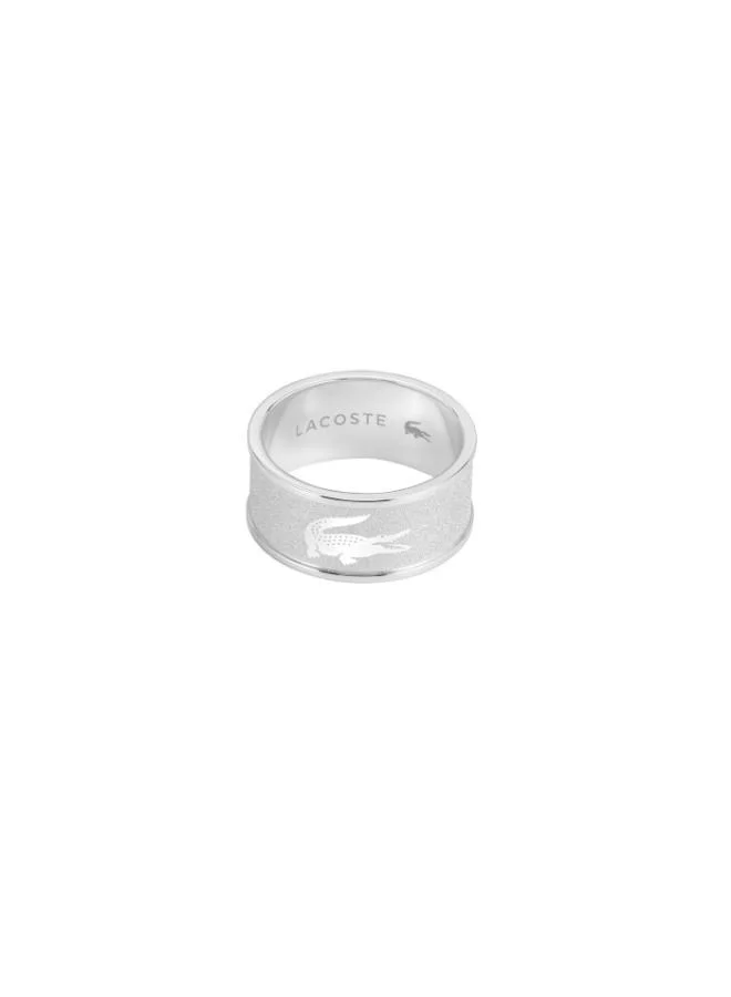 Premium Minimalist Fashion Ring for Men and Women (Silver Tone, Adjustable) 1847d