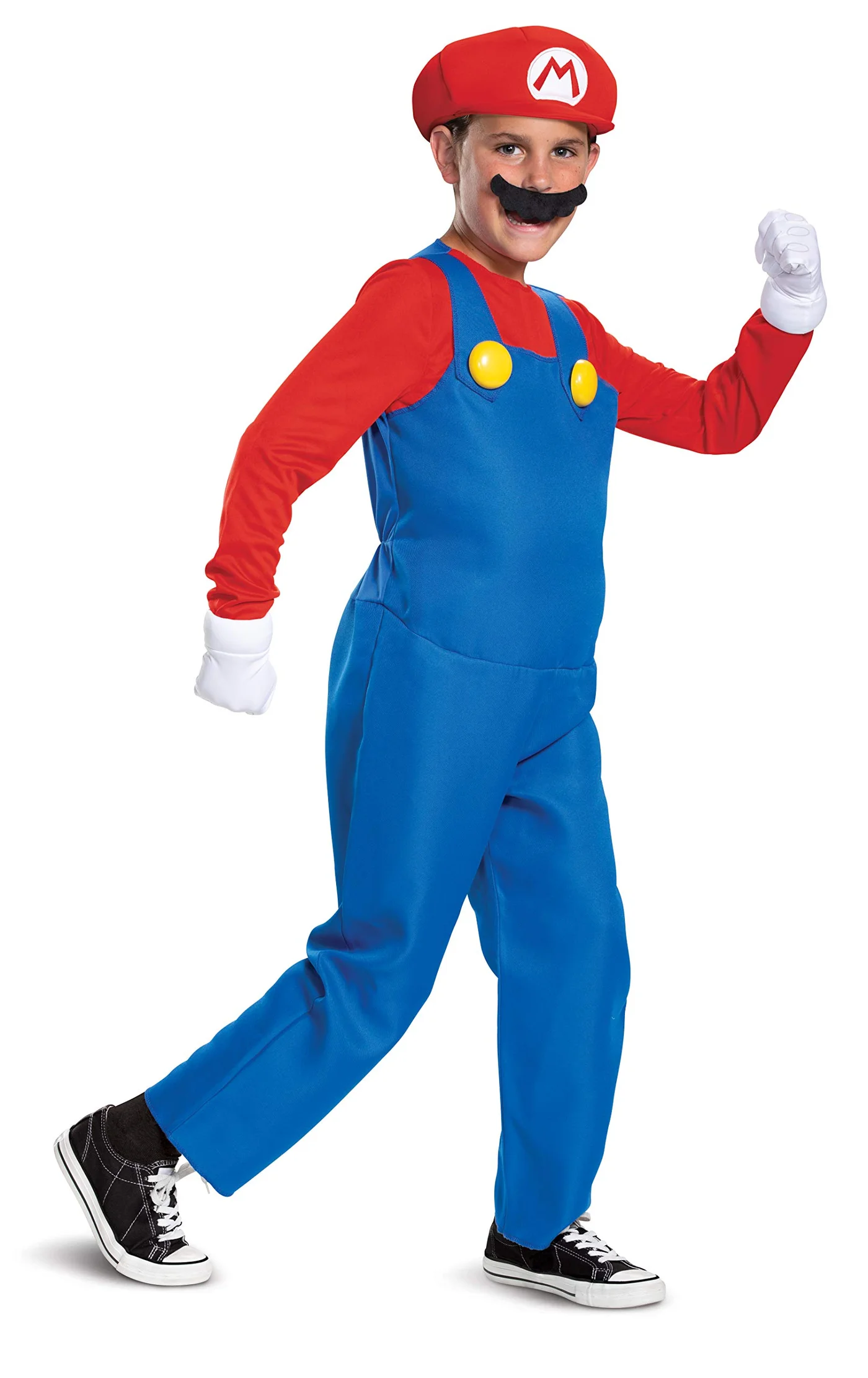 Premium Gaming Character Deluxe Costume for Boys (Red, Size M 7-8 Years) v0aou