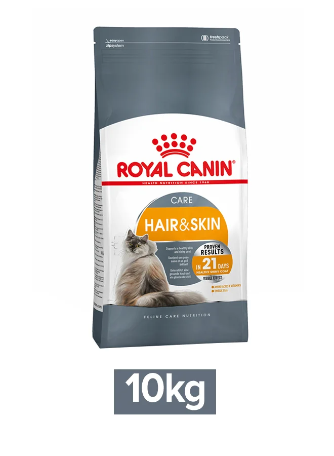 Premium Feline Hair and Skin Care Nutrition Dry Food (10kg) 7spex