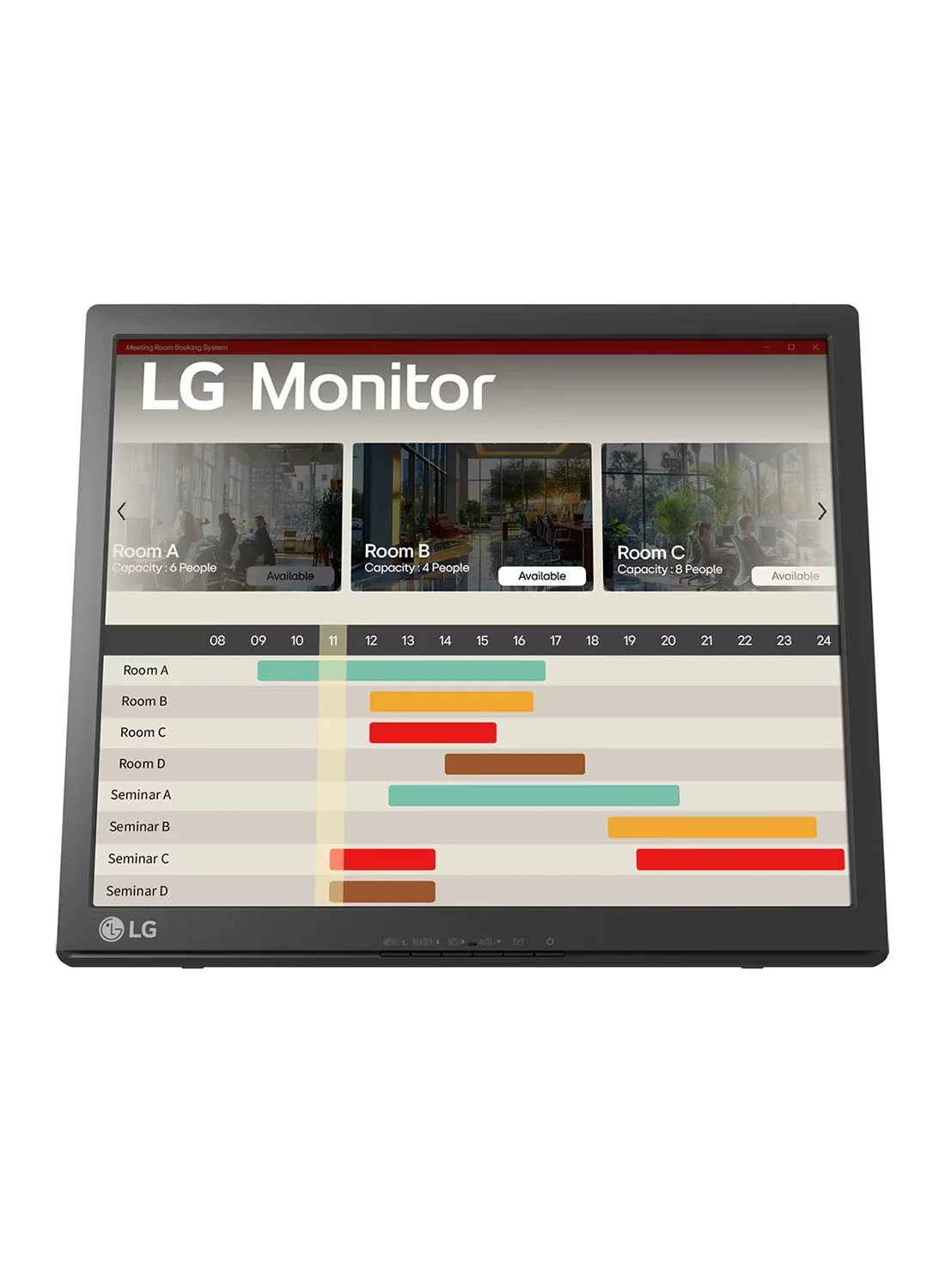 Premium 17-inch Touchscreen Monitor SXGA Display 75Hz 5ms Response Time USB VGA Connectivity (Black, 17-inch) bo1vh