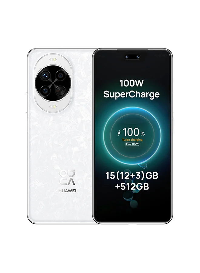 Smart Nova 14 Pro Smartphone 4G Dual SIM 512GB Storage 12GB RAM (White, 6.78-inch Display) za1rv