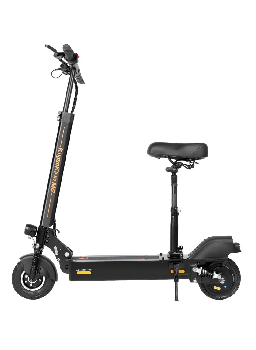 Premium Electric Scooter Foldable Commuter Vehicle with 350W Motor and 8Ah Battery (Black, 1 Unit) f2ma3