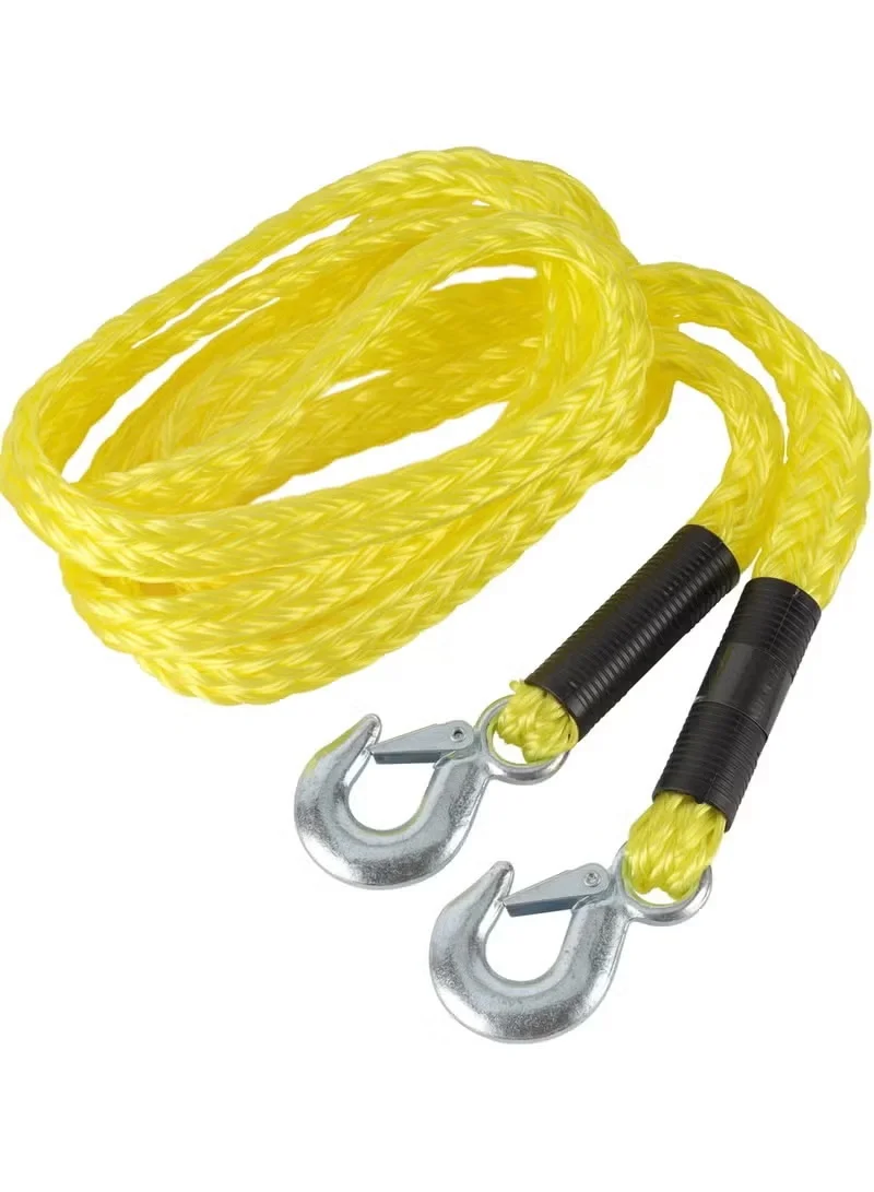 Green Tiger Heavy Duty Car Towing Rope (4m, 2800kg) Premium Recovery Strap for Emergency Vehicle Assistance gosyg