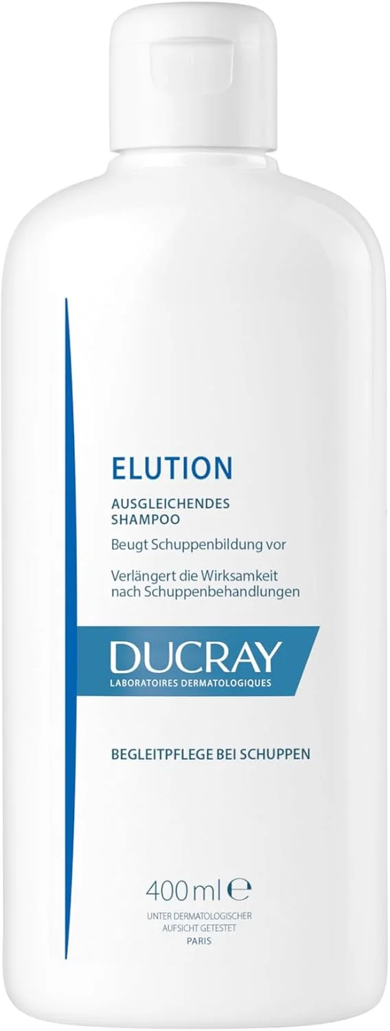 Ducray Elution Rebalancing Shampoo Gentle Daily Care For Sensitive Scalp (400 mL) wsk1k