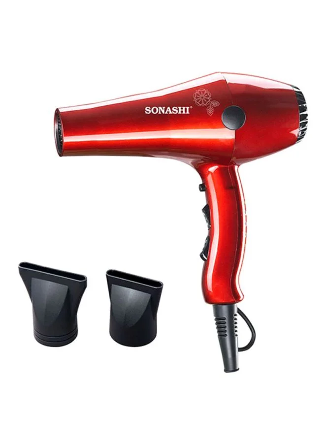 SONASHI Professional Hair Dryer with Ionic Technology and 2000W AC Motor (Black, 2000W) 3ki2n