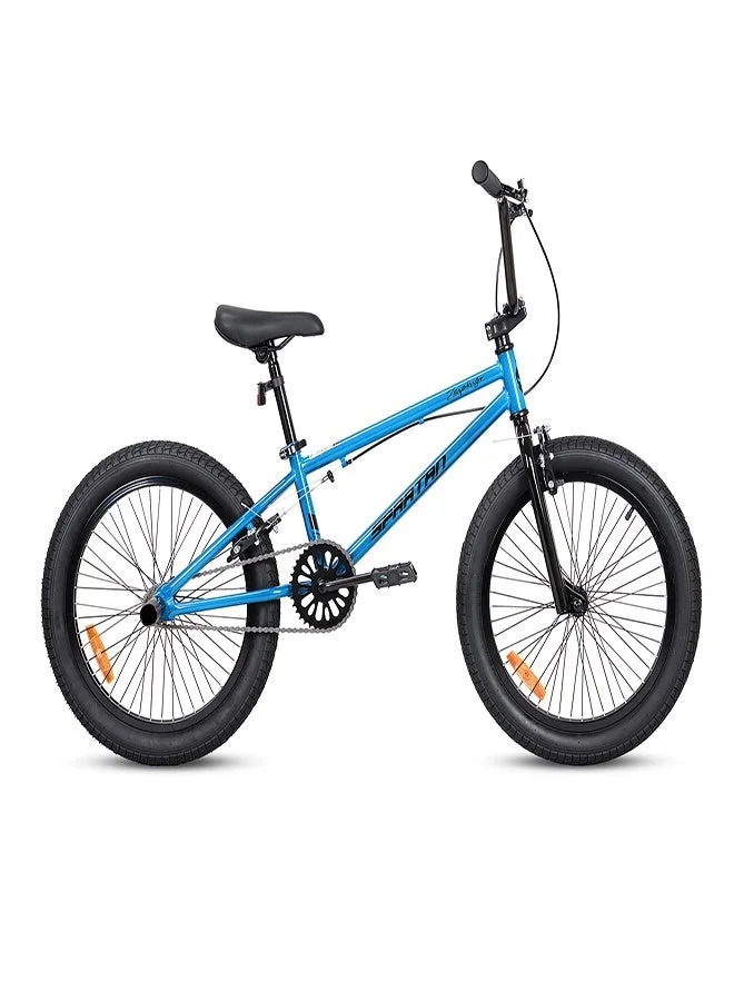 Spartan Freestyle BMX Bike 20 Inch Wheel Single Speed Durable Steel Frame (Blue, 20 Inch) 0b24d