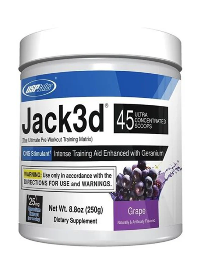 Premium Pre-Workout Energy Powder Grape Flavor (45 Servings) 0f5bi