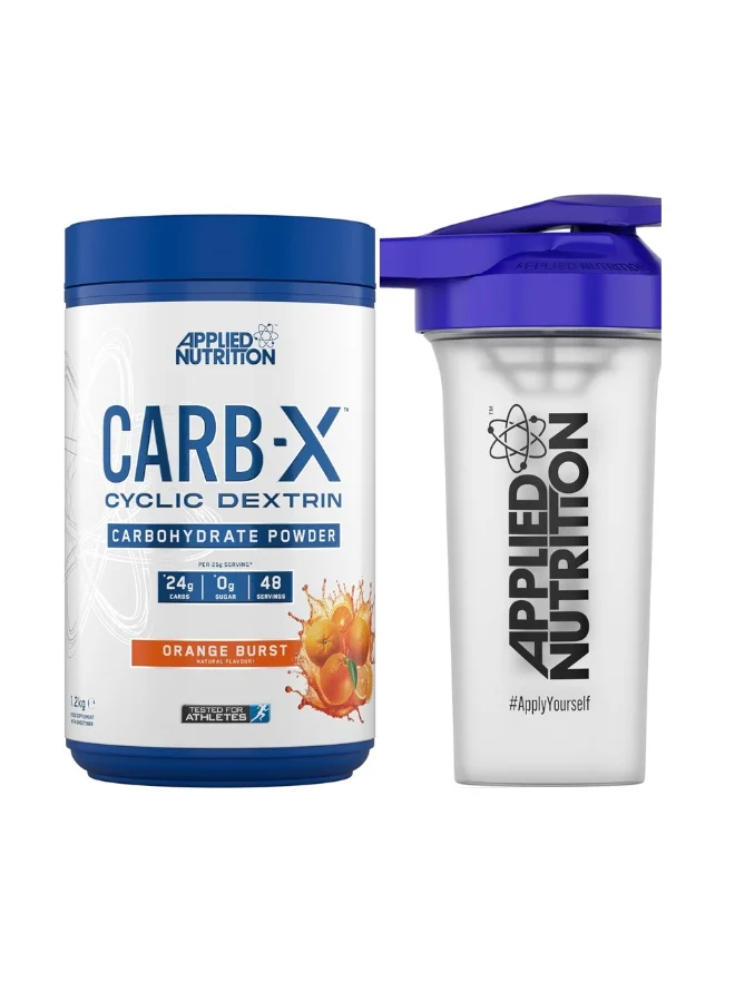 Applied Nutrition Carb X Carbohydrate Powder Supplement (Orange Burst, 1.2 kg) ic3ow